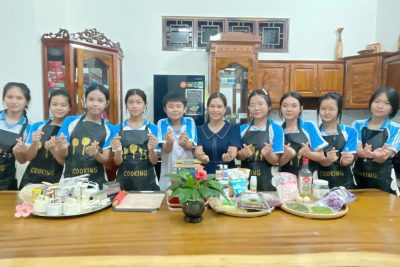 Video làm bánh Trung thu của lớp 8A năm học 2025 – 2026