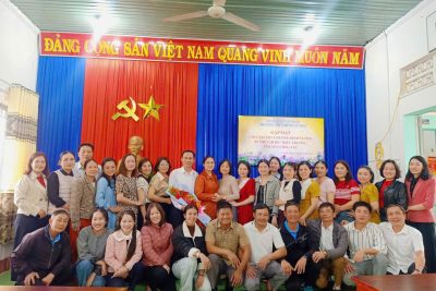 Buổi gặp mặt chia tay Thầy Dương Đình Tường – Bí thư chi bộ, hiệu trưởng chuyển công tác.