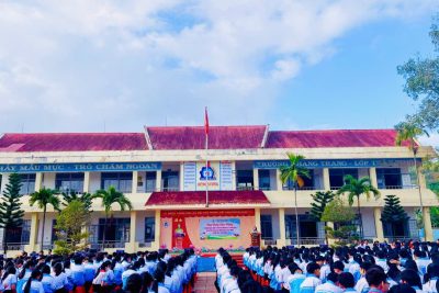 LỄ TRƯỞNG THÀNH ĐỘI CHO HỌC SINH KHỐI 9