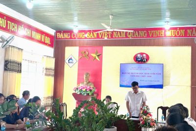 TRƯỜNG THCS HÙNG VƯƠNG TỔ CHỨC HỌP PHỤ HUYNH HỌC SINH CUỐI NĂM HỌC 2025 – 2026